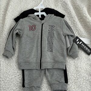 Baby 9mo Messi Soccer Collection 3pc Set -
